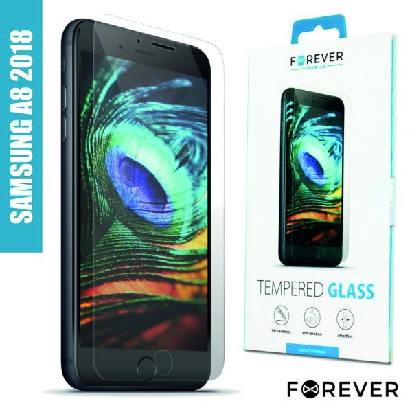 Película Vidro Temperado P/ SAMSUNG A8 2018 FOREVER - (TGSAMSUNGA818)