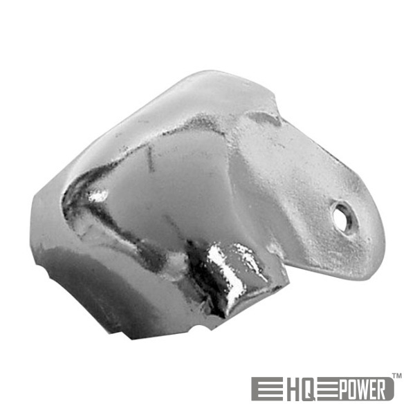 Canto P/ Caixa Acústica Metal Branco 38mmx90° HQ POWER - (VDAC18)