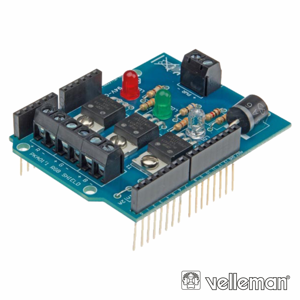 RGB Shield P/ Arduino VELLEMAN - (VMA01)