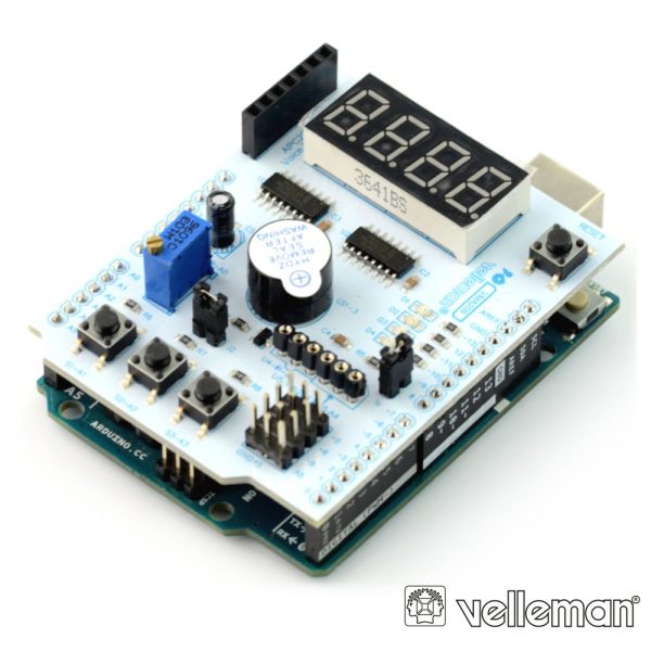 Placa de Expansão Multifunções para Arduino VELLEMAN - (VMA209)