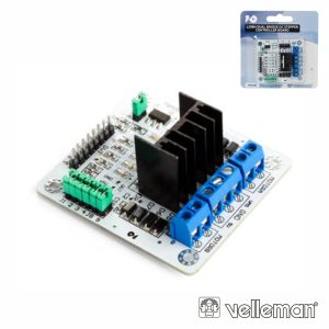 Placa Controlo 2 Motores DC 2a VELLEMAN - (VMA409)