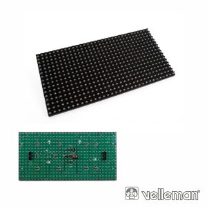 Visor LED Matrix C/ LEDS Brancos VELLEMAN - (VMA419)
