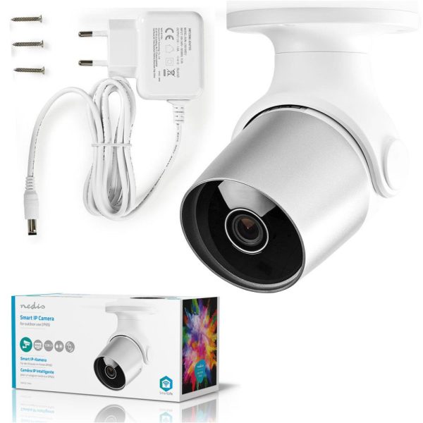 Câmara IP Inteligente P/ Exterior C/ WiFi / 1080p - (WIFICO11CWT)
