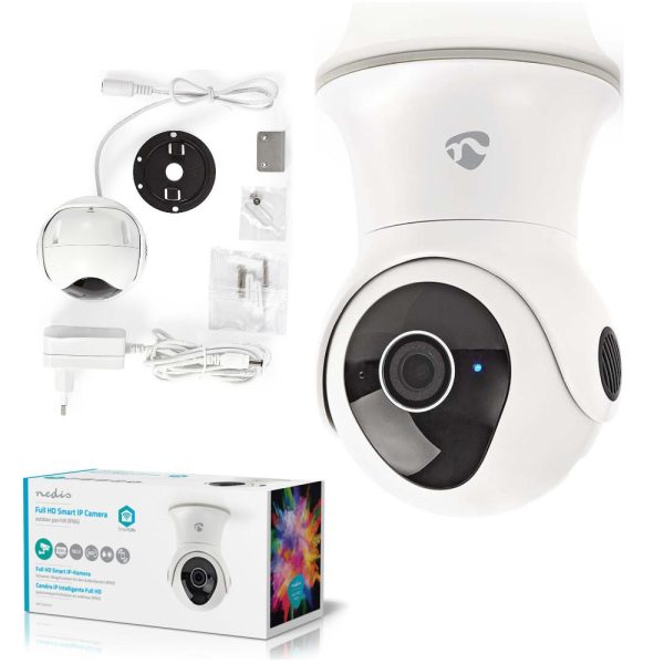 Câmara IP Inteligente P/ Exterior C/ WiFi / 1080p - (WIFICO20CWT)