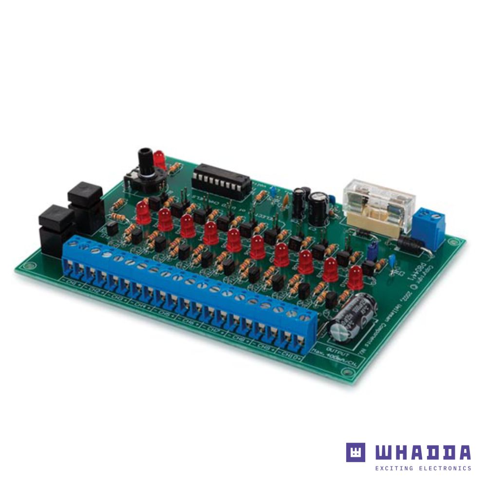 Kit Gerador de Eefeitos Luz C/ 10 Canais 12VDC WHADDA - (WML120)