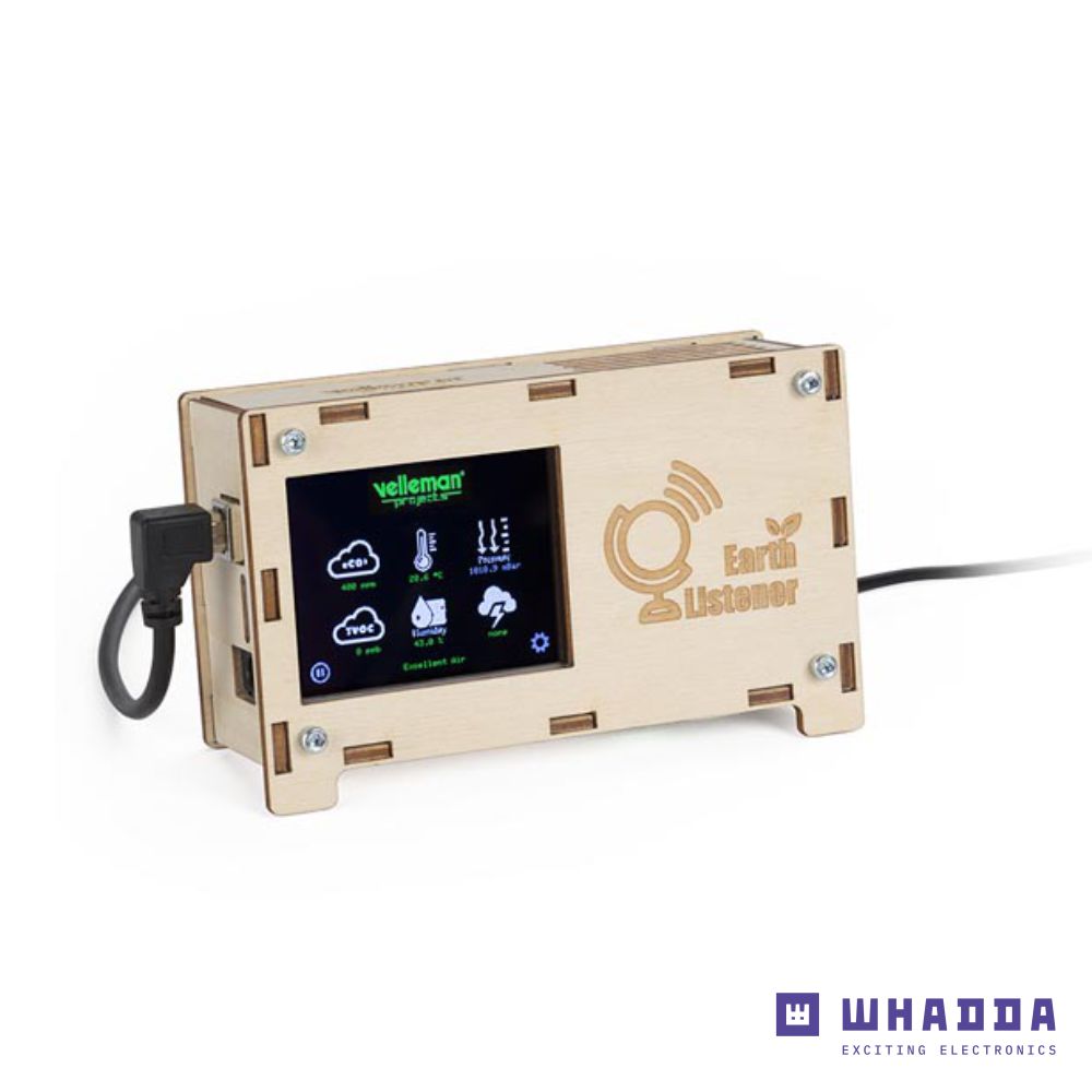 Kit Estação Meteorológica Earth Listener WHADDA - (WMMI211)