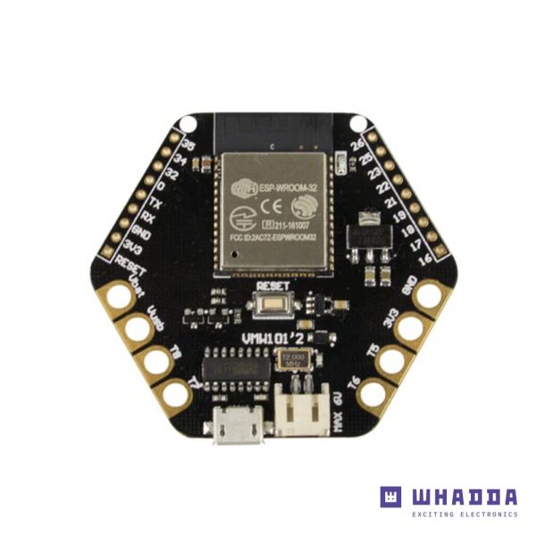 Placa de Desenvolvimento Vestível C/ LEDS RGB WHADDA - (WMW101)