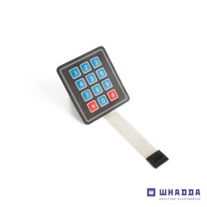 Teclado Matricial de Membrana Compatível C/ Arduino WHADAA - (WPI300)
