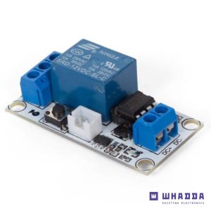 Módulo Relé 12VDC Biestável de 1 Canal C/ Switch WHADDA - (WPM331)