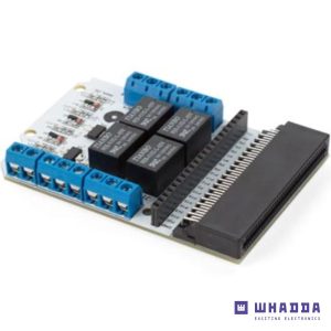 Placa Controladora de 4 Relés P/ MicroBit WHADDA - (WPM401)