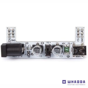 Módulo de Alimentação P/ Breadboards 3.3V/5V + USB 500mA - (WPM424)
