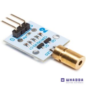 Módulo Laser Vermelho 1mW 650nm WHADDA - (WPM434)