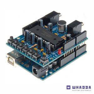 Módulo Shield de Áudio P/ Arduíno WHADDA - (WPSH02)