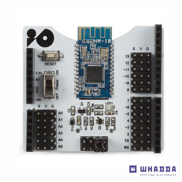 Módulo shield Bluetooth 4.0 Para Arduino (HM-10) WHADDA - Image 2