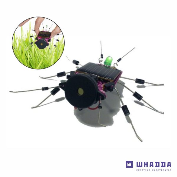 Kit Insecto C/ Painel Solar 4.5V 35ma WHADDA - (WSAK185)