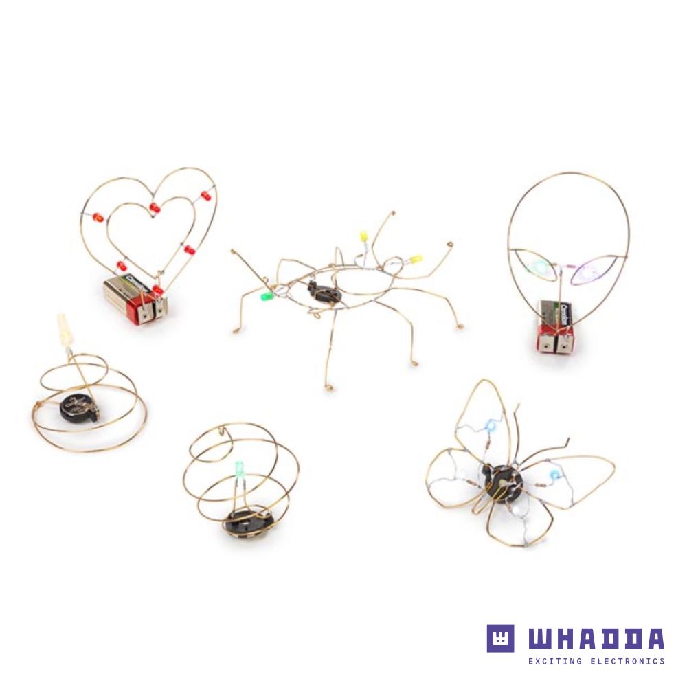 Kit Iniciação de Eletrónica Freeform WHADDA - (WSEDU05)