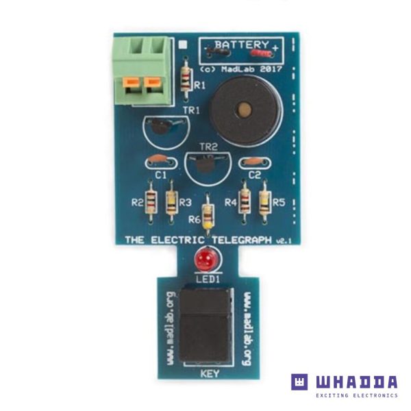 Mini Kit Telégrafo Elétrico MadLab WHADDA - (WSG109)