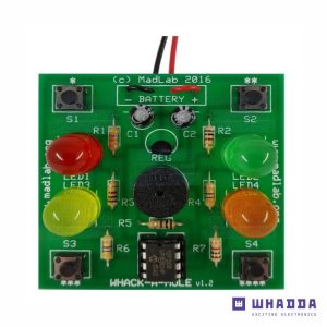 Kit de montagem MadLab 2 Jogos em 1 WHADDA - (WSG111)