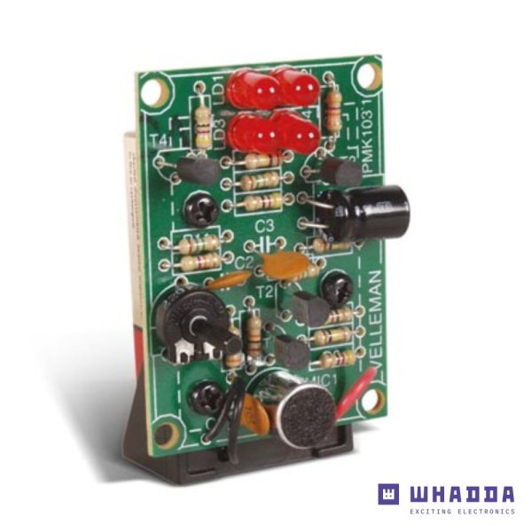 Mini Kit sinalizador Acústico Luminoso C/ 4 LEDs WHADDA - (WSL104)