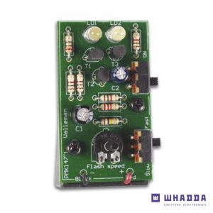 Kit Estroboscópio C/ 2 LEDS Brancos WHADDA - (WSL147)