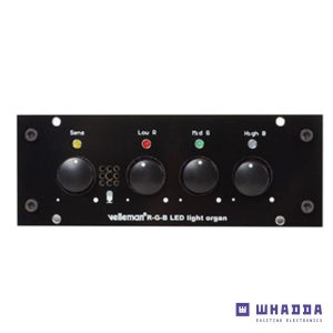 Mini Kit de Montagem Orgão com Luz LED RGB 3 Canais WHADDA - (WSL209)