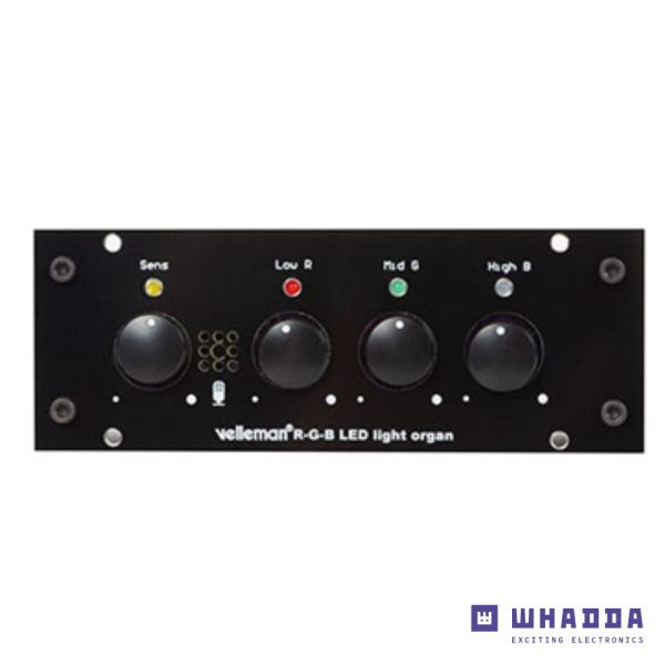 Mini Kit de Montagem Orgão com Luz LED RGB 3 Canais WHADDA - (WSL209)
