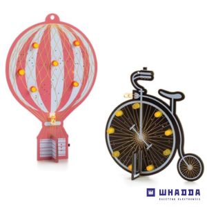 Kit de Montagem Balão Ar Quente e Bicicleta WHADDA - (WSL22SET1)