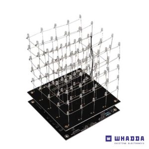Kit de Montagem Cubo LED Branco 3D WHADDA - (WSL8018W)