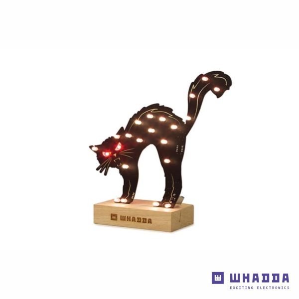 Kit de Montagem Creepy Cat WHADDA - (WSXL109)