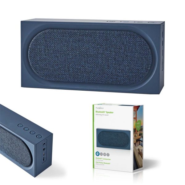 Coluna Bluetooth 15W Azul - (SPBT2001BU)