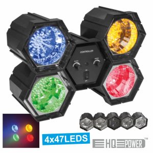 Projetor Luz C/ 4 Módulos 47 LEDS HQ POWER - (VDLL4RL2)