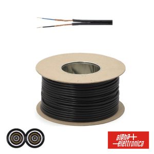 Cabo Eletronica 2 Condutores + 2 Malhas 2x0.14 Dim 3x6.3 Pre - (WTR286)