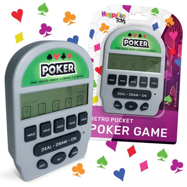 Consola de Jogos Compacta C/ Jogo Poker HAPPYFUN - (86528)