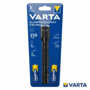 Lanterna LED F20 Pro Aluminium 250lm VARTA - (LLV-F20PROAL)