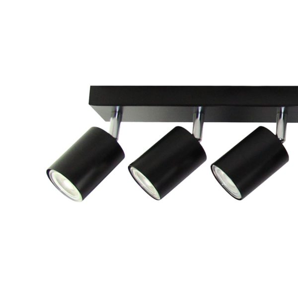 Candeeiro LED Teto/Parede 6x50W IP20 Preto ADVITI - Image 2