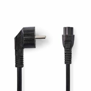 Cabo de Alimentação IEC-320-C5 VDE 3m Preto - (CEGP10100BK30)