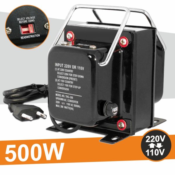 Conversor 110v-220v / 220v-110v 500W - (CONV500W(Z))