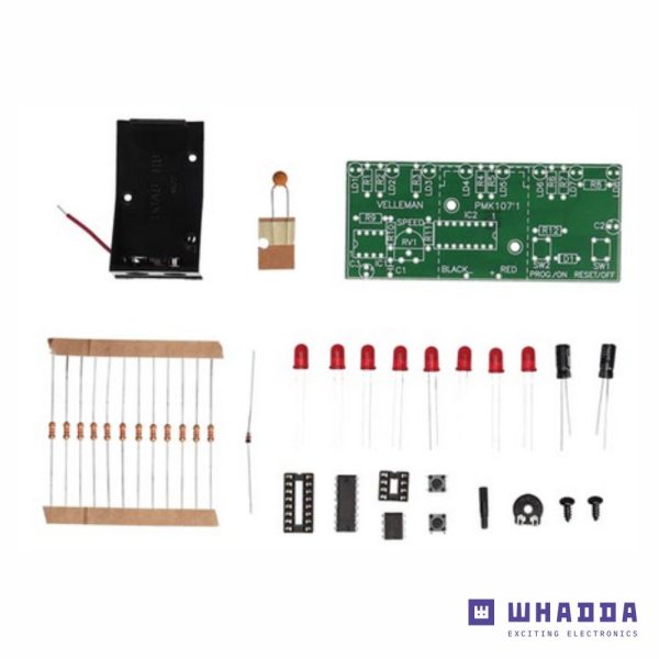 Kit Placa De LEDS Programados C/ Efeitos WHADDA - Image 2