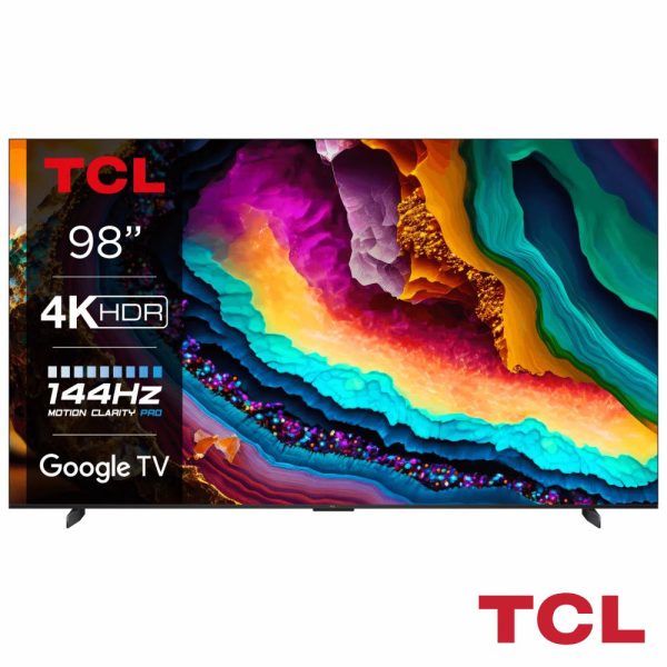 TV LED SMART 98" UltraHD 4K 144Hz GoogleTV HDR10+ TCL - (98P745)