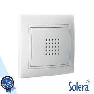 Campainha de Interior de Embutir 230V Branco SOLERA - (SLR-ERP1ZU)