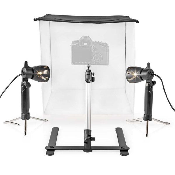 Estúdio Fotografia Portátil C/ Iluminação LED - (SKT010WT)