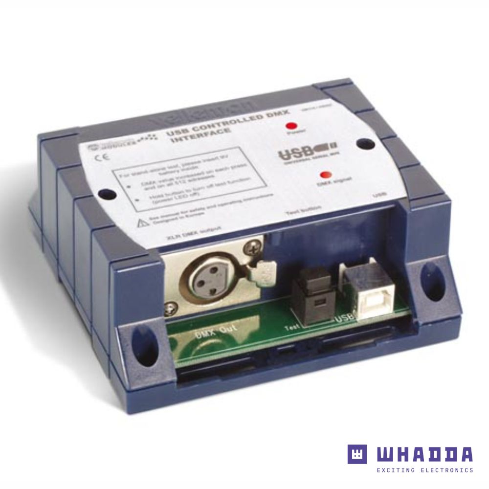 Kit Controlador DMX USB Interface WHADDA - (WSL8062)