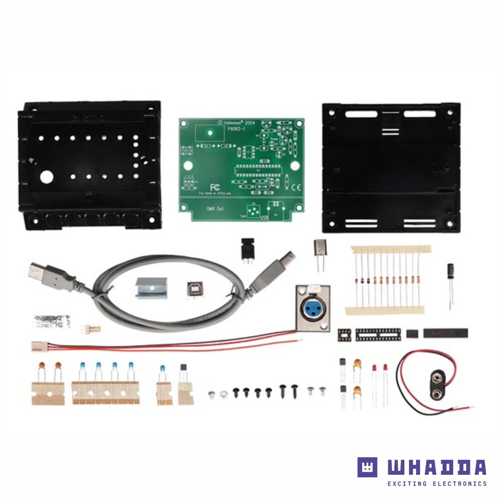 Kit Controlador DMX USB Interface WHADDA - Image 2
