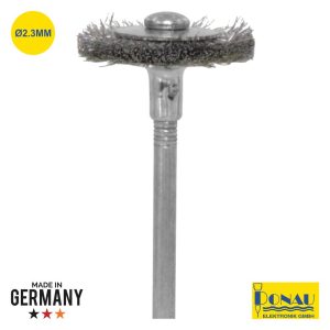 Escova Arame De Aço C/ Ø2.3mm Donau - (DNE16702)