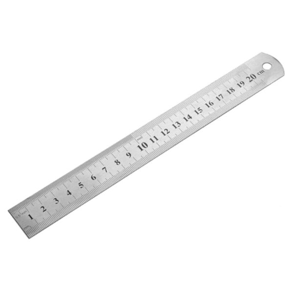 Régua Metálica 20cm - (REGMET607A)