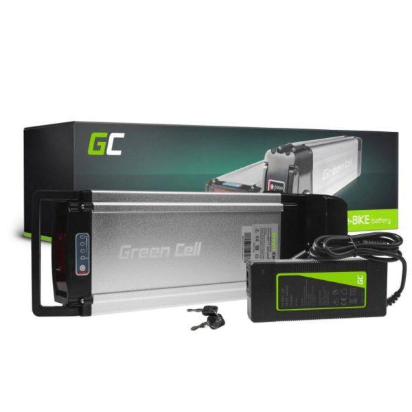Bateria P/ E-Bike 36V 12Ah C/ Carregador GREEN CELL - (EBIKE07STD)