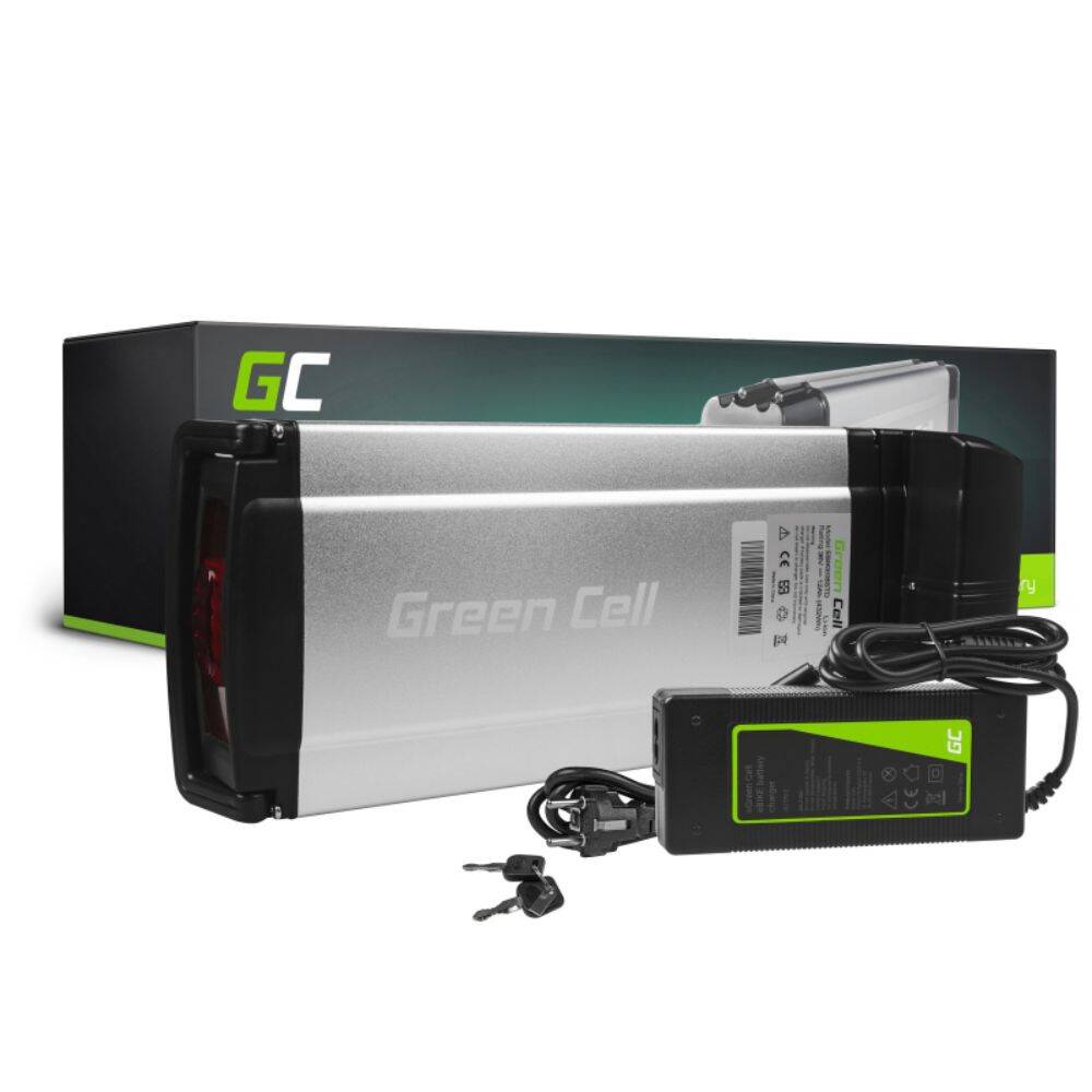 Bateria P/ E-Bike 36V 12Ah C/ Carregador GREEN CELL - (EBIKE08STD)