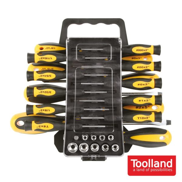 Conjunto de Chaves E Pontas 44x TOOLLAND - Image 2