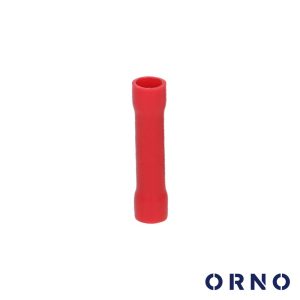 Terminal Redondo Isolado 1mm² 10x Vermelho ORNO - (OR-KK-8109/1/B1)