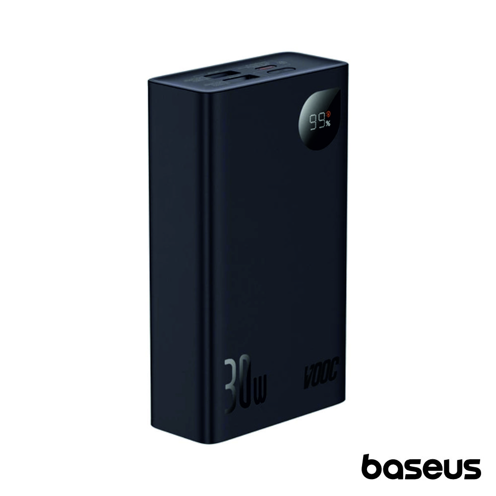 Powerbank 20000mAh PD QC 30W Preto Adaman2 BASEUS - (PPAD050101)